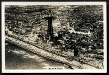 Tobacco Card, Senior Service, BRITAIN FROM THE AIR, 1939, Blackpool, #3