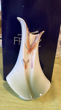 Franz Porcelain Butterfly Vase