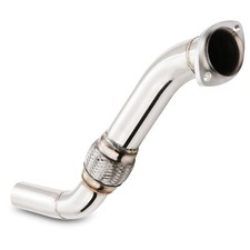 Stainless exhaust front race - exhaust,