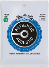 Martin 12 String Authentic Acoustic SP 10-47 Phos Bronze Acoustic Guitar String