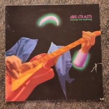 Dire Straits - Money For Nothing Vinyl Record LP Compilation UK Vertigo 1988 VG