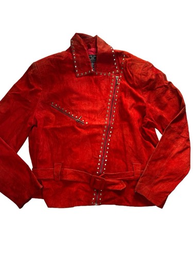 Suede red y2k - red, style