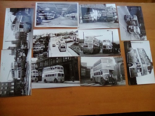 Ten trolleybuses bus - ten,
