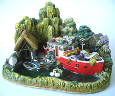 Lilliput Lane Cottage - Push The Boat Out - L3220 - Anniversary Cottage 2010