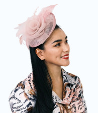 Ladies Flower Feather