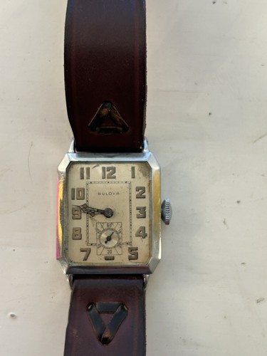 1927 bulova breton - 'breton', 14kt