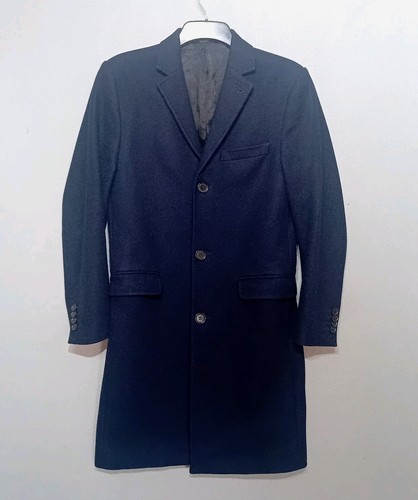Mens wool cashmere coat uk - mens,