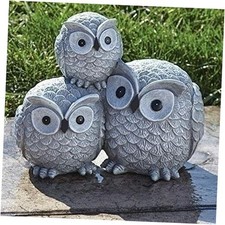  Owls Garden Statue, one Size