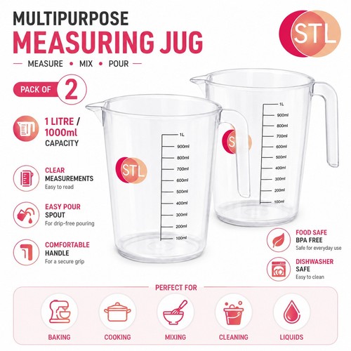 Pack measuring jugs 1 - pack,
