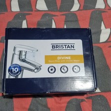 Bristan Divine 1 lever Chrome Basin Mono mixer Tap With Hoses 