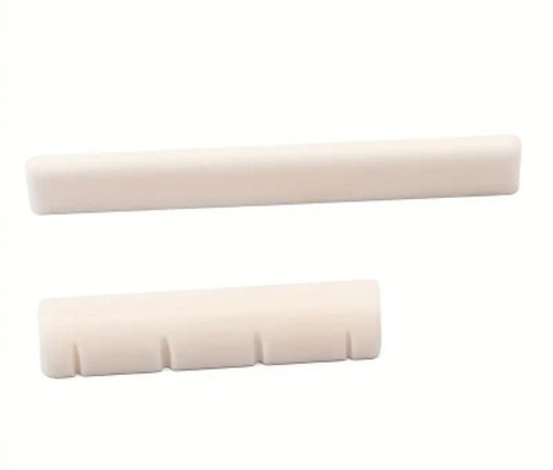 Bone ukelele bridge saddle - ukelele, and