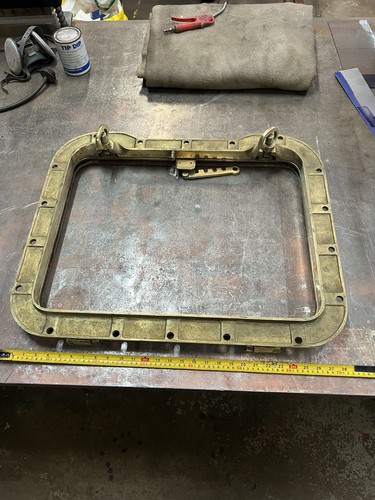 Antique brass ship bridge - antique,