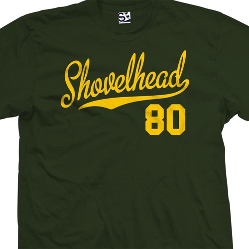 Shovelhead script shirt - shovelhead, |