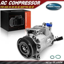 AC Compressor w/ Clutch for