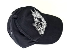 Alexander McQueen MCQ Bunny Logo Baseball Cap  Black