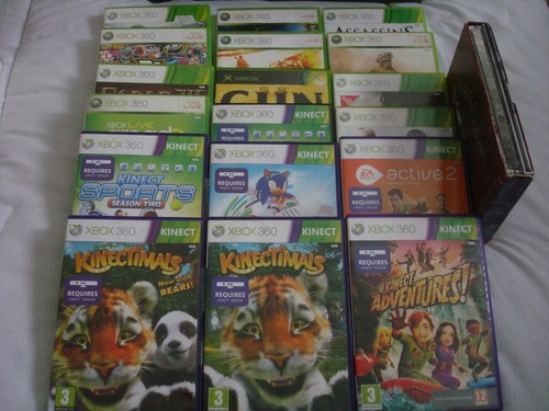 Microsoft box 360 - microsoft, games
