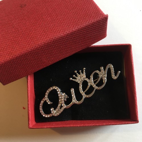 Rhinestone silver queen - rhinestone,