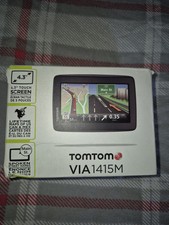 TomTom Via 1415M Sat Nav GPS North America United States Canada Mexico 4.3 Inch