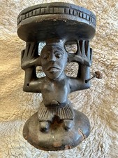African Luba caryatid Stool