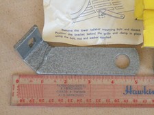 #17 LH Single Hella Spot Fog Aux Lamp Light Grille Brackets NOS Ford Zodiac Mk3