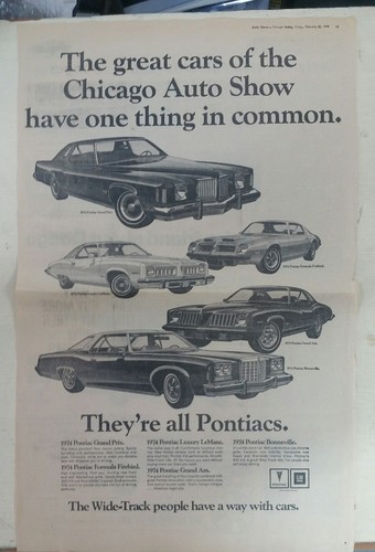 1974 pontiac firebird - pontiac,