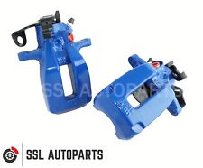 VW Golf Mk4 R32 3.2 Pair Blue Rear Brake Calipers NO CARRIERS