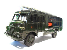 Corgi Trackside 1:76 OO Gauge 1950s Bedford Green Goddess Fire Engine In Box