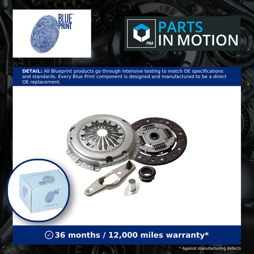 Clutch kit 3pc - kit,