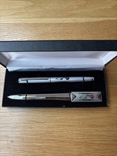 Tradition Beautiful Boxed Letter Opener And Pen Set. Exc Cond - Never Used.