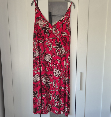 Next red floral - floral, strappy