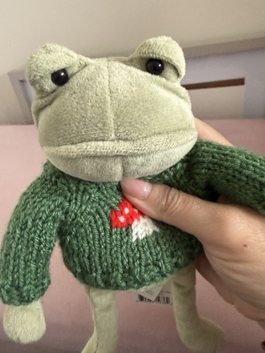 Jellycat little fergus frog - fergus,