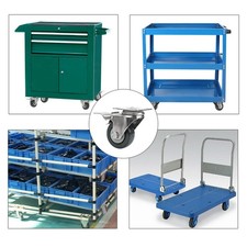Trolley Caster 1.5inch Brake