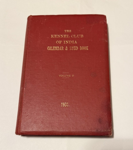 Kennel club india calendar - club,