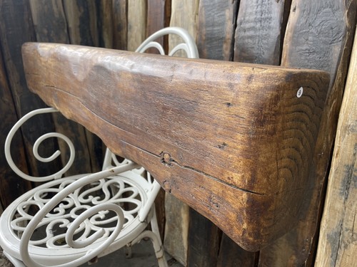 Reclaimed solid wood fireplace - reclaimed,