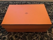 HERMES Empty Gift Shoe Box Measures 30x20x11cm Pre Owned