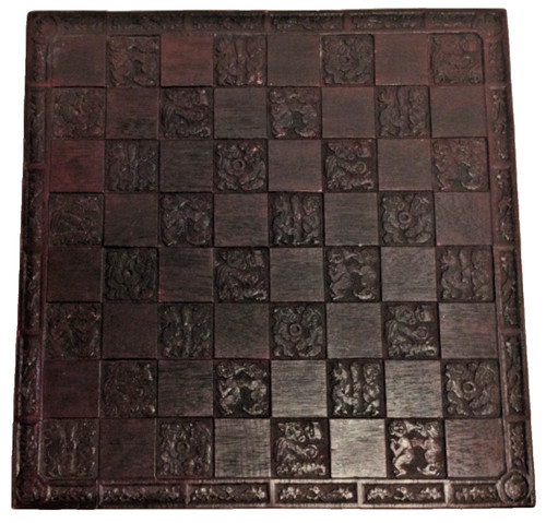 Vintage wooden chess - vintage, board