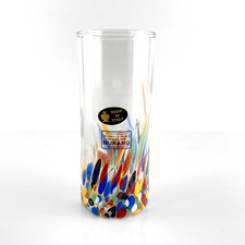 Murano Vetro Eseguito Hand Blown Glass / Vase , Italy