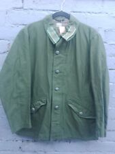 Military Swedish Army Combat Large Green Jacket C48 Pockets UNIFORM Soldier     