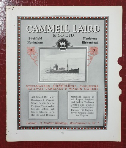 Cammell laird co london - laird,