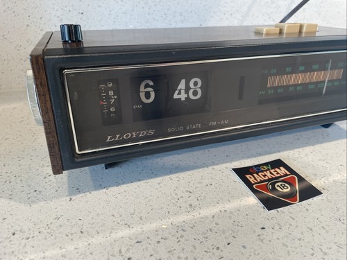 Vtg lloyd solid - lloyd's, am/fm