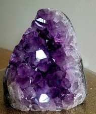 Extra Large Natural Amethyst Druze Geode Quartz Crystal Cluster Reiki 900g NB11