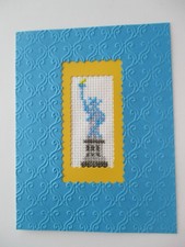 Handmade Greeting Card Cross
