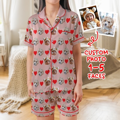 Custom face pajama set - custom,
