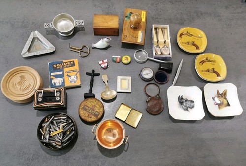 Bundle vintage items - bundle, enamel