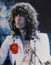 Jimmy Page Led Zeppelin Signed