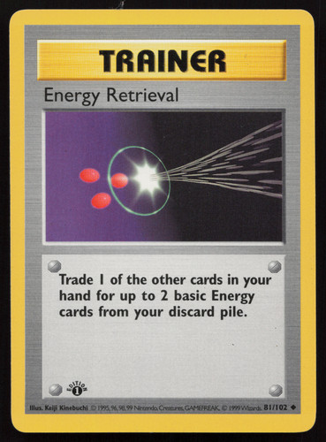 1st edition energy retrieval - edition,