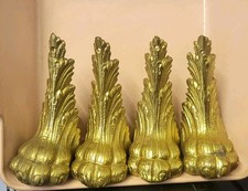 4 x Brass Claw Feet