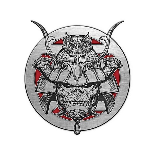 Iron maiden pin badge - maiden,