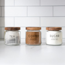 Set of 3 Tea Coffee Sugar