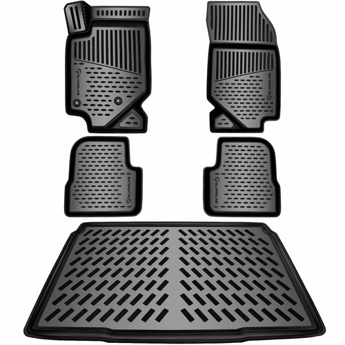 Rubber mats trunk tray - 3d,